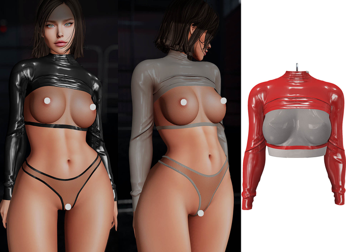 RUVER-Blouse :: Dolla-Red