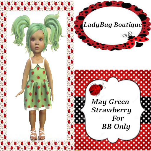 LBB MAY GREEN STRAWBERRY