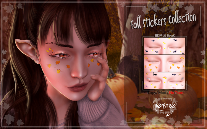Monstro - Fall Stickers Collection