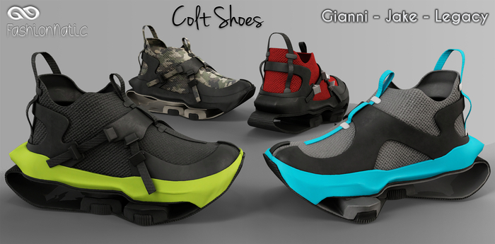 Colt Male Shoes Fatpack - Signature Gianni, Belleza Jake , Legacy - FashionNatic