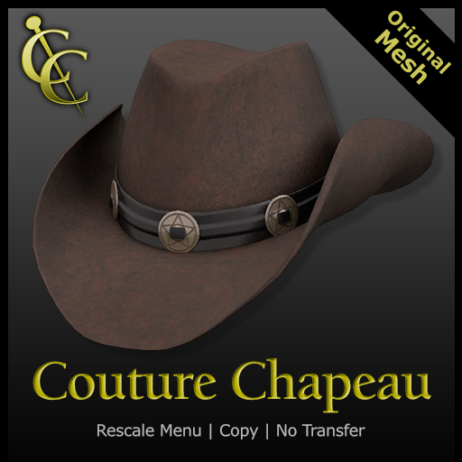 CC Reno Cowboy Hat: Felt {Brown}