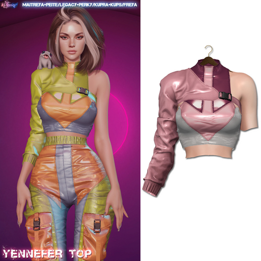 [Eternus] Yennefer Top Bardo/Pink/White