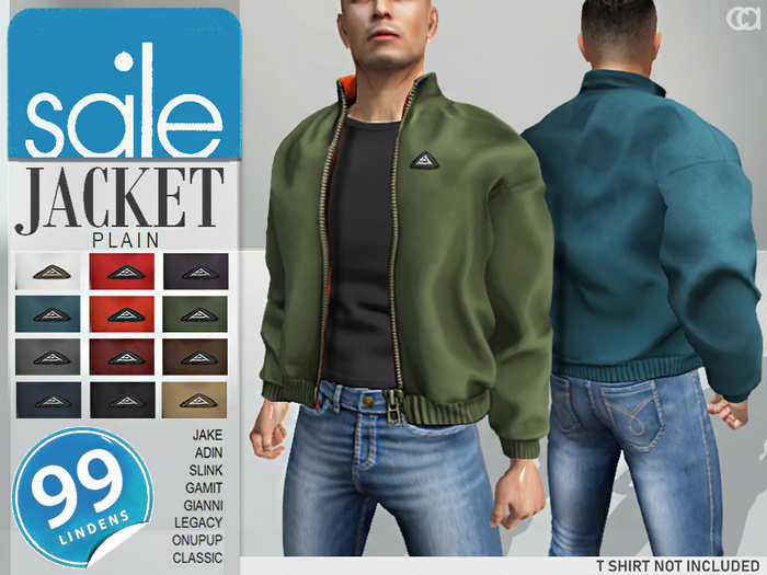 [CA] PROMO JACKETS GENTS PLAIN