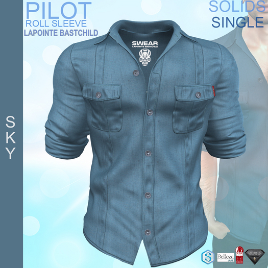 Shirt Pilot Sky