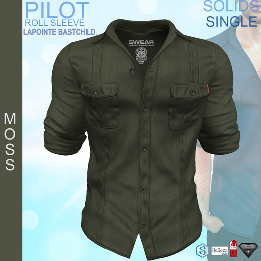 Shirt Pilot Moss