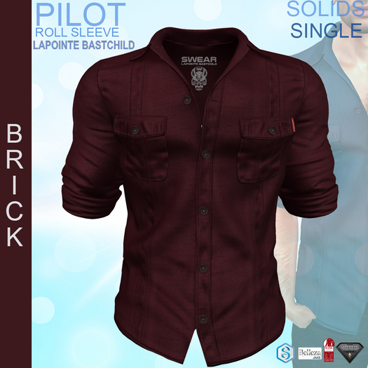 Shirt Pilot Brick