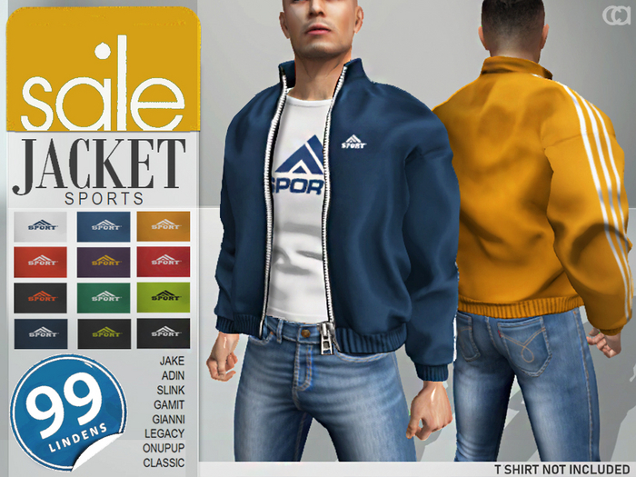 [CA] PROMO JACKETS GENTS SPORTS