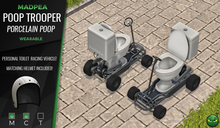 MadPea Pooper Trooper - Porcelain Poop