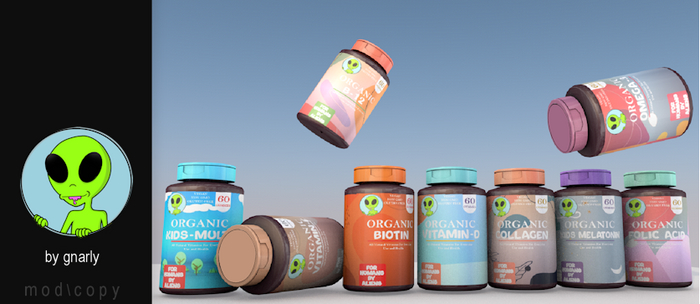 G/\/ARLY:: Vitamins - Basic Set V6