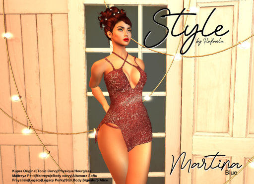 Style by Rafaela Martina Mini Dress Red