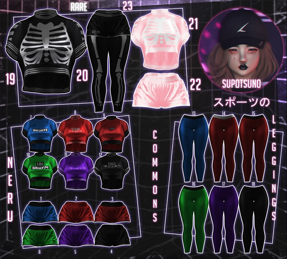 [TNK] ESSENCIAL LEGGINGS - BLUE #13