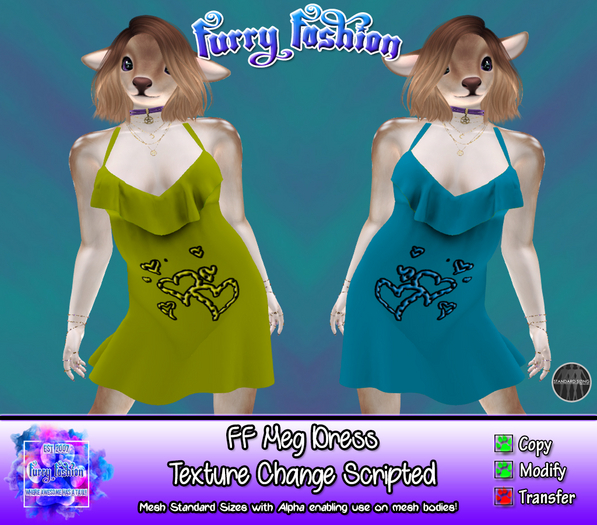 ~FF~ Mesh Dress Rainbow