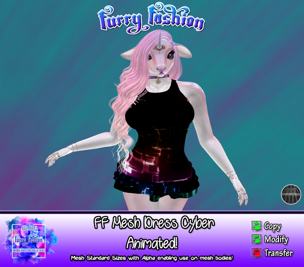 ~FF~ Mesh Dress Cyber