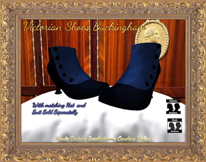 Victorian Palaces Shoes Model  Buckingham