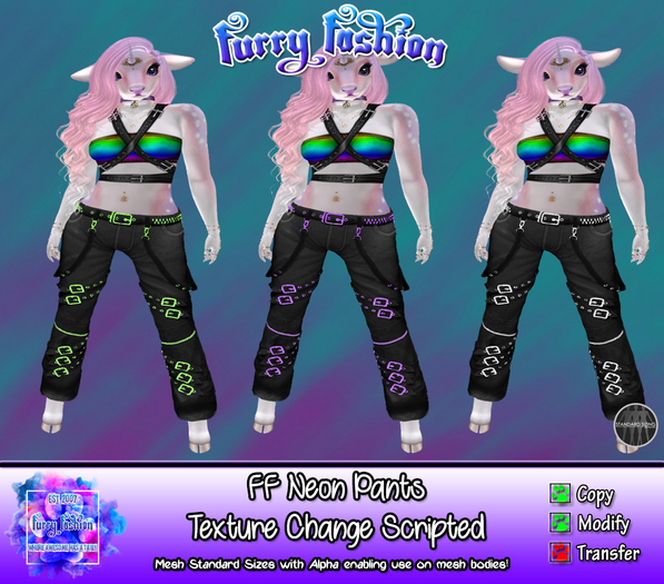 ~FF~ Neon Pants