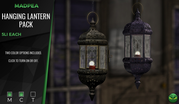 MadPea Hanging Lantern Pack