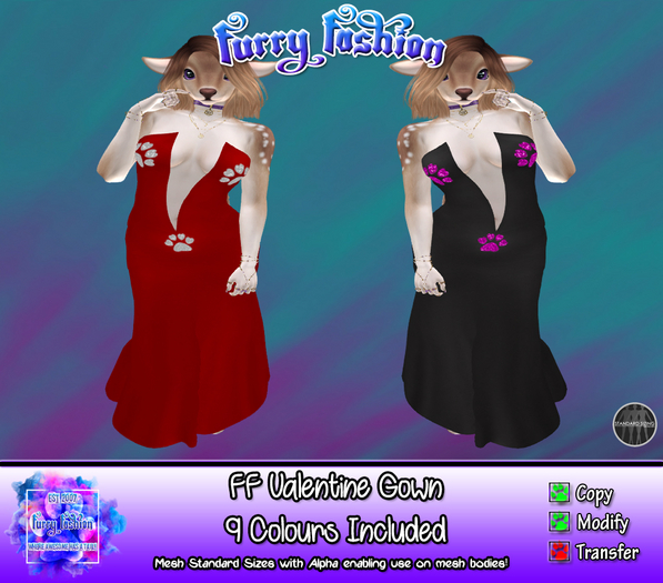 ~FF~ Valentine Gown BlackPink