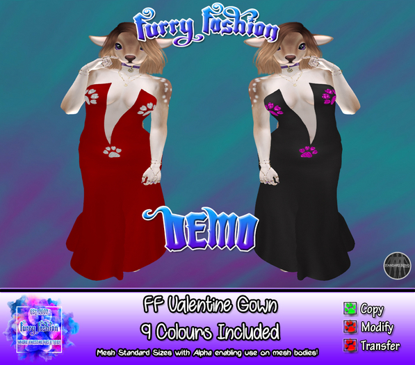 ~FF~ Valentine Gown Demo