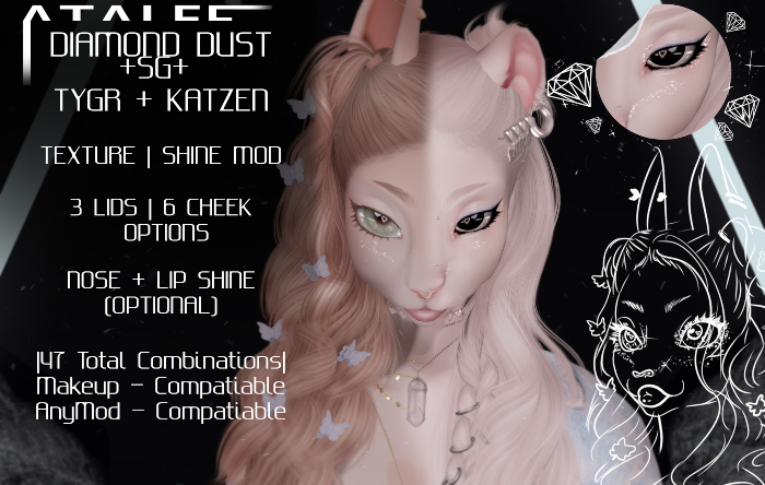 [A] TYGR+KATZEN DIAMOND DUST | GLITTER MOD
