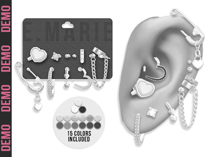 e.marie // DEMO : Rinna Earrings