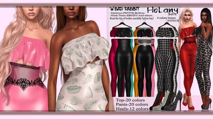 .:Bad Rabbit:. Holany Outfit FatPack DEMO