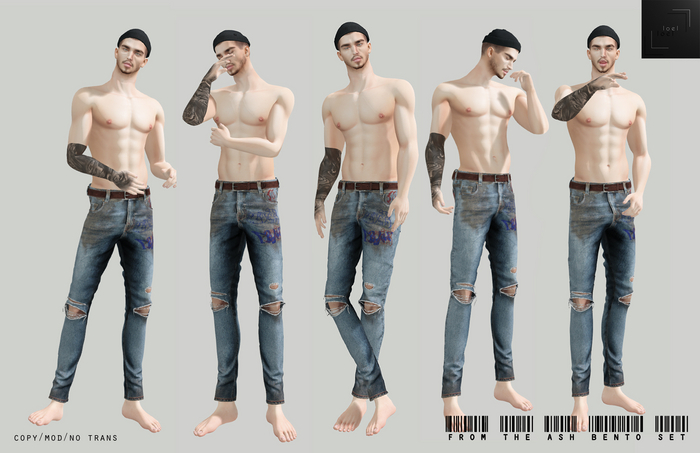 loel - From The Ash Bento Pose SET