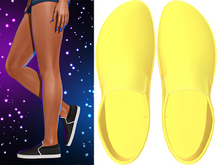 Marley Slip On Skater Sneakers [Honey Yellow] - Maitreya • Legacy • Reborn