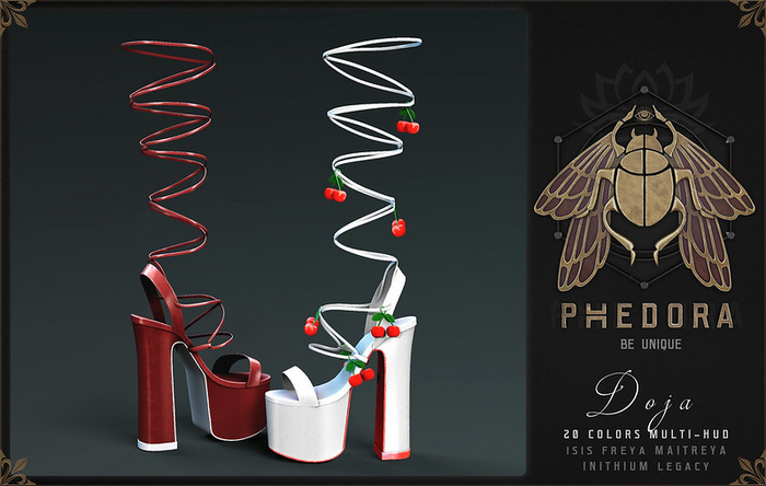 Phedora ~ Doja Platforms ~20Colors Fatpack