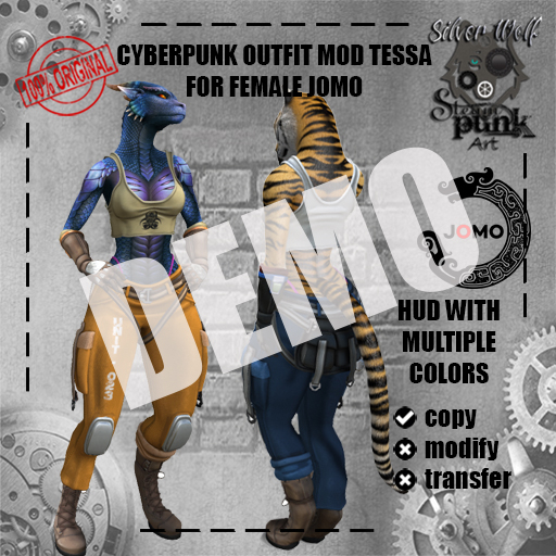 SW - Cyberpunk Outfit Tessa Female Jomo DEMO(Box)