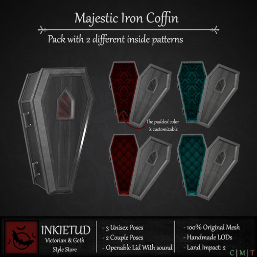 [INKIETUD] Majestic Iron Coffin (Boxed)