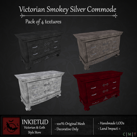 [[INKIETUD] Victorian Smokey S Commode (Boxed)