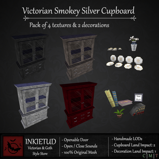 [INKIETUD] Victorian Smokey S Cupboard (Boxed)
