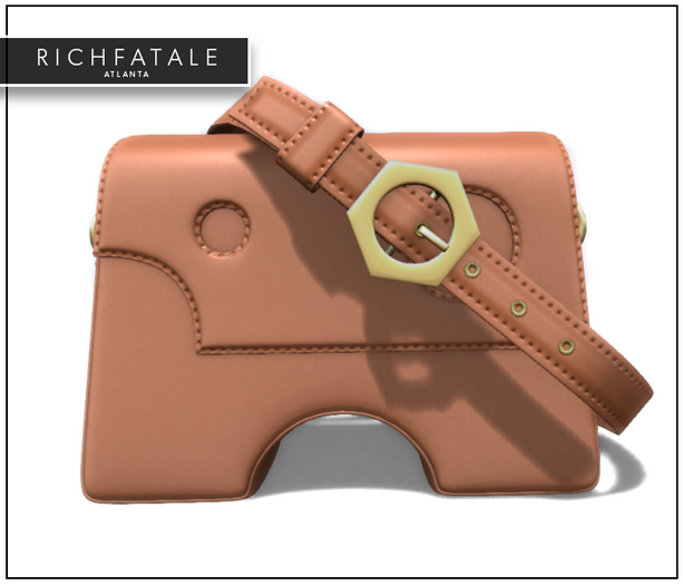 $RICH FATALE - SWISS BAG - BROWN