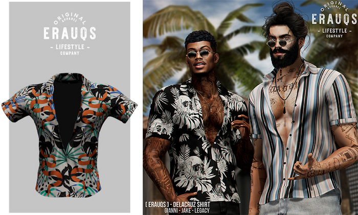 [ ERAUQS ] - Delacruz Shirt - 11