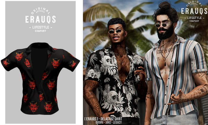 [ ERAUQS ] - Delacruz Shirt - 12