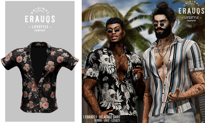 [ ERAUQS ] - Delacruz Shirt - 13