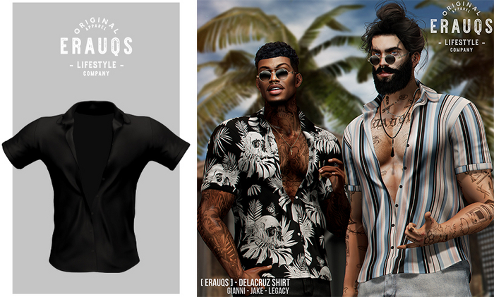 [ ERAUQS ] - Delacruz Shirt - 14