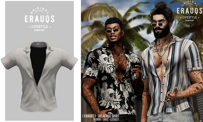 [ ERAUQS ] - Delacruz Shirt - 15