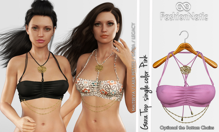 Gara Top Pink - Maitreya Lara, Lara Petite, Kupra Original, Legacy, Reborn, Juicy - FashionNatic