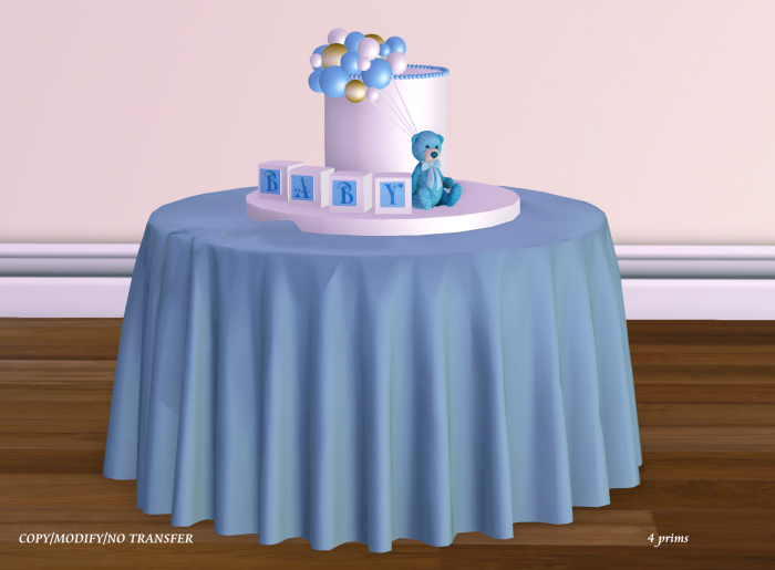 Baby Shower Boy cake