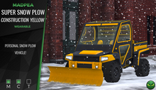 MadPea Super Snow Plow - Construction Yellow