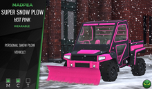 MadPea Super Snow Plow - Hot Pink