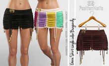 Gara Skirt Burgundy - Maitreya Lara, Lara Petite, Kupra Original, Legacy, Reborn, Juicy - FashionNatic