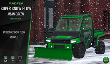 MadPea Super Snow Plow - Mean Green