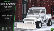 MadPea Super Snow Plow - Pure Snow