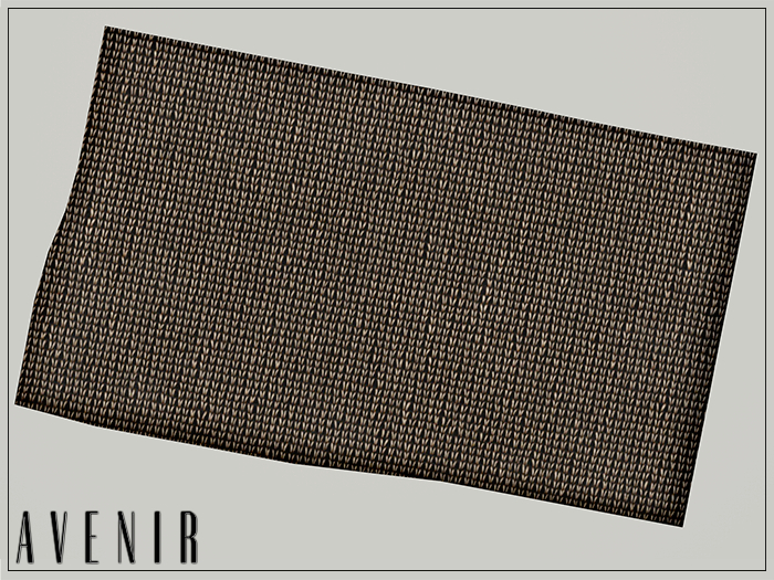 AVENIR: Common Bronze Mesh Rug