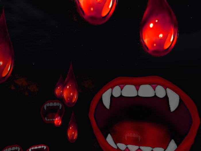 Halloween Particle VampireBite 