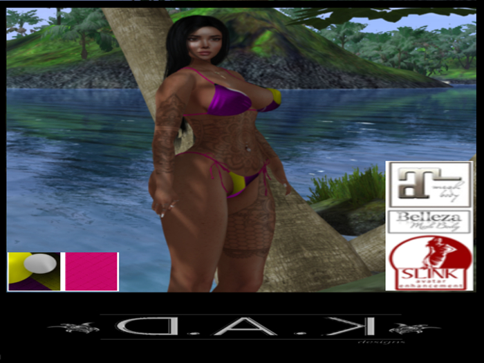D.A.K~Fantasy Bikini W/HUD