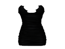 Klubb - "Zelda" Ruched Dress Black