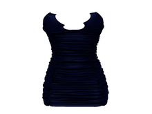 Klubb - "Zelda" Ruched Dress Blue
